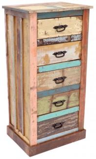 Kommode Retro 60x120x45 aus recyceltem Mangoholz