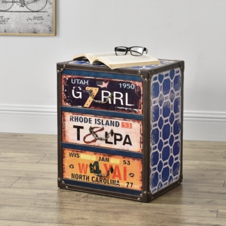 Kommode United States 50x40x40 cm mit 3 Schubladen en. casa