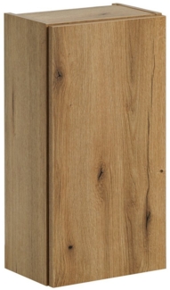 Lomadox Hängeschrank NEWPORT-56-OAK 30cm, in Eiche, Metallgriffe