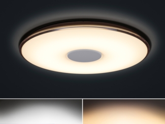 LED Deckenleuchte, Fernbedienung, CCT, dimmbar, 60 cm, TOKYO