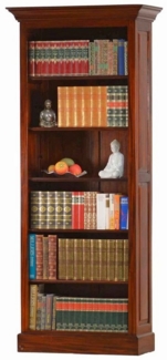 Kai Wiechmann Bücherregal Bücherregal Mahagoni, Standregal, Holzregal