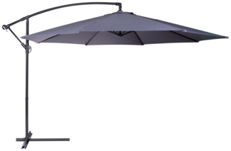 MIADOMODO Sonnenschirm Sonnenschirm - Ø300 cm, Ständer, Wasserabweisend, Neigbar, Verstellbar