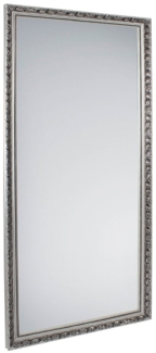 Rahmenspiegel Sonja , Glas, Holz , Silber, Verspiegelt , 100 x 200 x 0 cm