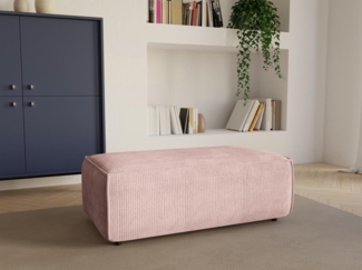 Vente-unique - Hocker - Cord - Puderrosa - AMELIA