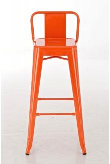 2er Set Barhocker Mason, orange