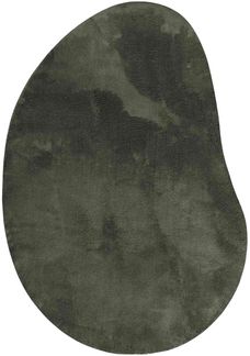 vidaXL Bereichsteppiche HUARTE Waldgrün 160 x 230 cm Polyester 4103744