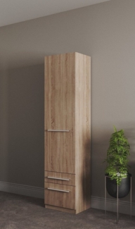 priess Kleiderschrank Schrank Garderobe Wäscheschrank Barcelona in 5 Breiten viel Stauraum, geräumige Schubkästen, mit Spiegel, MADE IN GERMANY