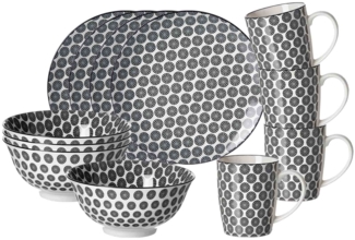 Ritzenhoff & Breker Takeo Circles Frühstücksset 12-teilig