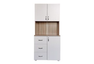 HTI-Line Küchenbuffet Küchenbuffet Blanca (Stück, 1-St, 1x Schrank Blanca, ohne Dekoration) Küchenschrank Hochschrank