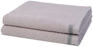 Ross Smart 2 tlg. Frottier-Set - 2 X Duschtuch (70 X 140cm) - 520 g/m2 - Stein