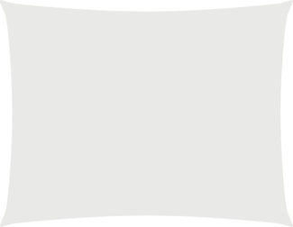 vidaXL Sonnensegel Oxford-Gewebe Rechteckig 3,5x4,5 m Weiß 135269