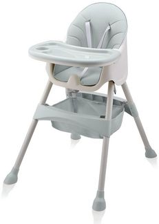 Baby Vivo 'Oscar' Design 2in1 Kinderhochstuhl türkis