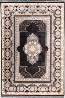 Morgenland Orientteppich - Zain - rechteckig - 150x100 - Schwarz