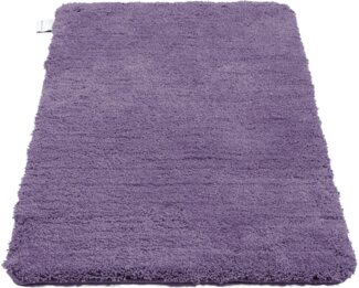 TOM TAILOR HOME Badematte Cozy Bath UNI, Höhe 27 mm, rutschhemmend beschichtet, fußbodenheizungsgeeignet, Polyester, rechteckig, Badteppich, Uni Farben, rechteckig, rund und oval erhältlich