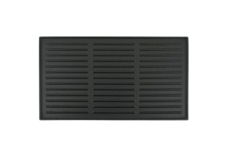BBQ-Toro Grillplatte Gusseisen Grillplatte 44 x 24,5 cm, beidseitig verwendbar