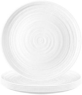 Seltmann Weiden Terra Frühstücksteller ø 22,5 cm weiß 6er Set