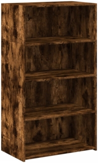 vidaXL Highboard Räuchereiche 70x41x124 cm Holzwerkstoff 846408