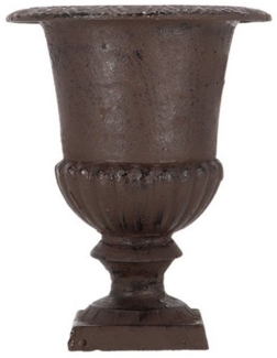 Linoows Pflanzkübel Garten Amphore französische Kratervase Blumenkübel (Packung), kleine Renaissance Gartenamphore aus Gusseisen