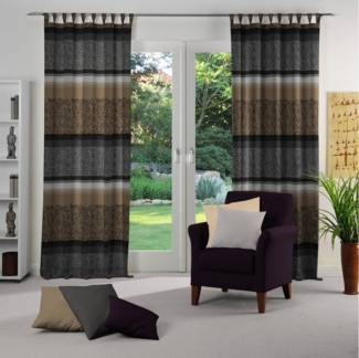 Wirth Vorhang Maribor (1 St), Schlaufen, blickdicht, Jacquard