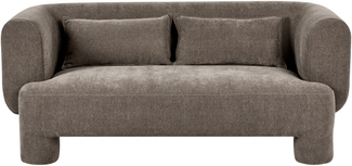 Sofa 3-Sitzer HOGBO Stoff Braun
