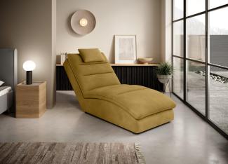 Wohnideebilder Taco Gelb Chaiselongue CH-TAC-45LO