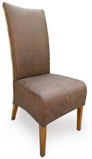 Amagohome Stuhl Rattanstühle Esszimmer Stühle Antonio Polsterstühle braun Polster Wild