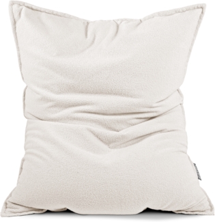 Sitzsack 125 x 155 x 20 cm Natur