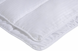 my home Microfaserbettdecke Hotelcollection, Füllung: 100% Polyester, Bezug: 100% Polyester, Kuscheliger Microfaserbezug für einen angenehmen Schlafkomfort