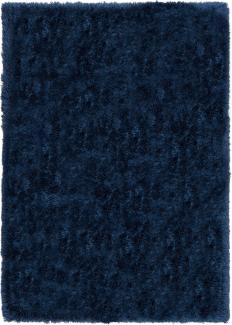 Kadima Design Superweicher Hochflor-Teppich - "Orwell". Farbe: Blau, 160x230 cm