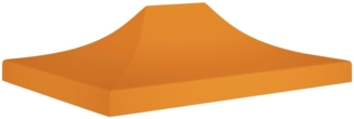 vidaXL Partyzelt-Dach 4,5x3 m Orange 270 g/m² 315368