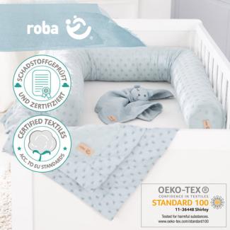 Roba 'Lil Planet' Geschenkset Baby Kuscheln und Spielen, türkis