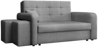 Schlafsofa Viva Home II, Nische für Hocker auf der linken Seite, Farbe: Enjoy 21