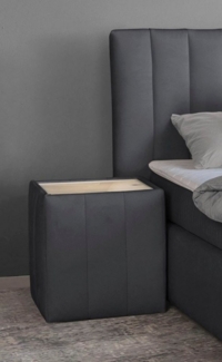 INOSIGN Nachttisch Effy, passend zum Polsterbett, Boxbett oder Boxspringbett Effy