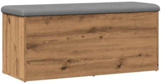 vidaXL Aufbewahrungsbank Artisan-Eiche 102 x 42 x 45 cm Holzwerkstoff 857620