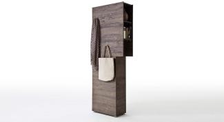 Garderobenpaneel VICENZA Garderobe Paneel Wenge