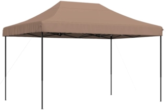 vidaXL Partyzelt Faltbar Pop-Up Braun 410x279x315 cm 4005012