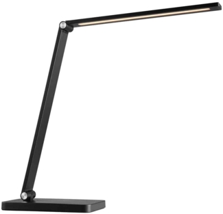 BRILLIANT LED-Akku-Tischleuchte Lomina, 6W, 550lm, CCT, dimmbar, schwarz