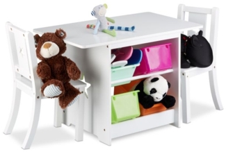 Relaxdays 'ALBUS' Kindersitzgruppe weiß