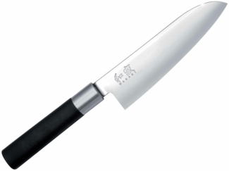 KAI Wasabi Black Santoku Messer 16,5 cm 6716S