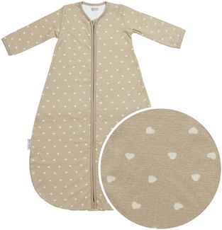 Meyco Sweet Heart Schlafsack mit festen Ärmeln, ru
