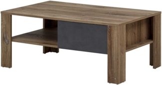 Couchtisch Borg / Boost , Holzfarben , 115 x 46 x 46 cm