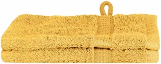 vidaXL Gästetuch SOLUND Gold Baumwolle 137272