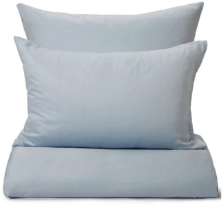 Urbanara Partnerbettwäsche Bettwäsche-Set Seretta I 100% Tencel Lyocell, Satin, 2 teilig, Geschmeidige Satin Bettwäsche mit Reißverschluss