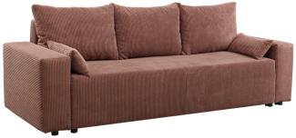 Sofa 'Lipito' Cord Rosa