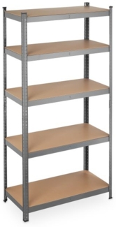 Schwerlastregal 180x90x45 grau 10034159