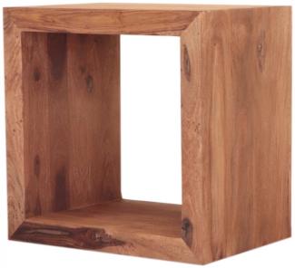 Beistelltisch Tara 50x50x35 aus indischem Sheesham-Massivholz