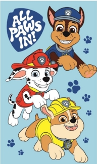 PAW PATROL Badetücher Paw Patrol Boys Handtuch 30x50 cm – Kinder Hand- & Gesichtstuch, 100% Baumwolle (1-St)