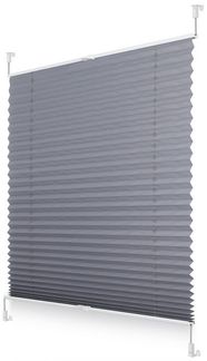 Roomy Plissee Plissee, verspannt, Klemmbar, Klemmfix, ohne Bohren