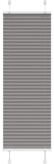 vidaXL Plissee Anthrazit 45x100 cm Stoffbreite 44,4 cm Polyester 4015064