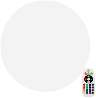 RGB LED Stehleuchte, Leuchtkugel, Durchmesser 30cm, VT-7803